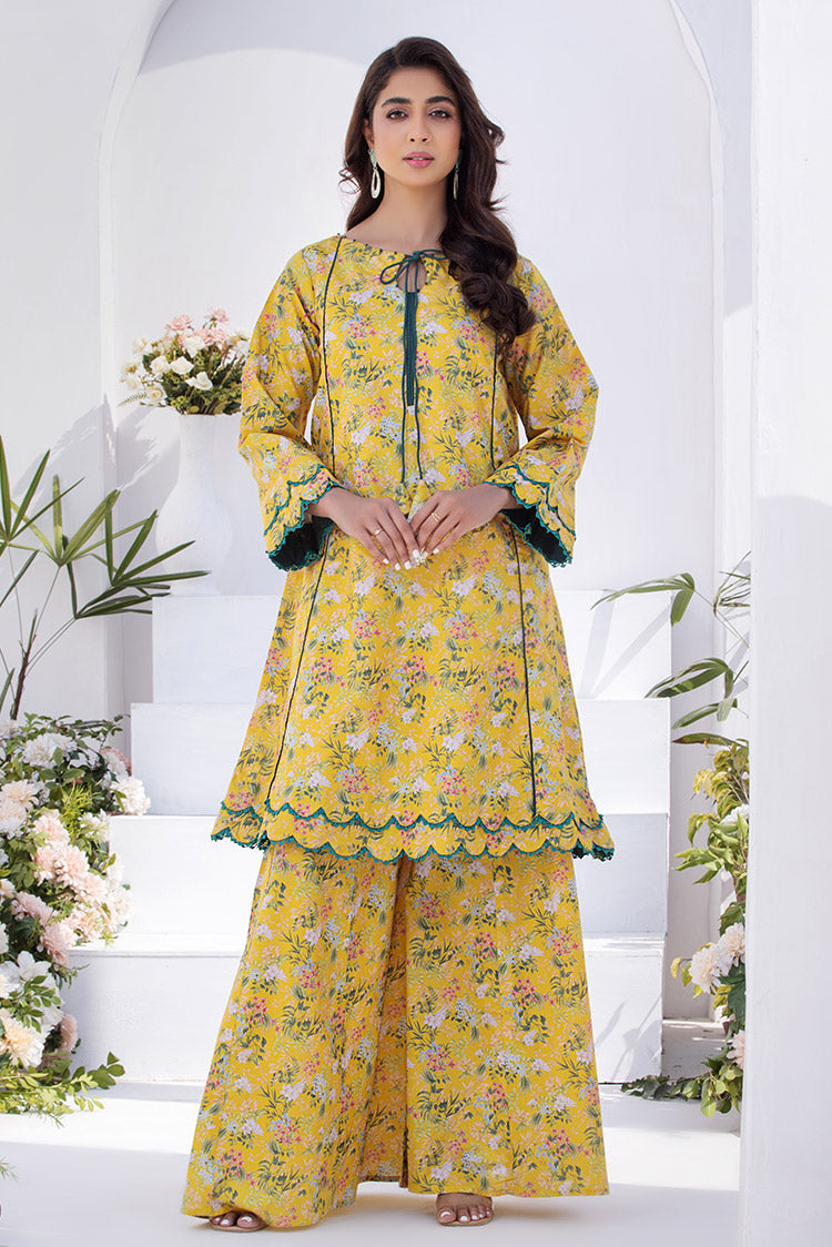 Picture of Ellena - 2-PC Stitched Printed Lawn Suit - Available at Raja Sahib