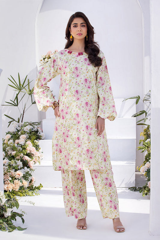 Picture of Ellena - 2-PC Stitched Printed Lawn Suit - Available at Raja Sahib