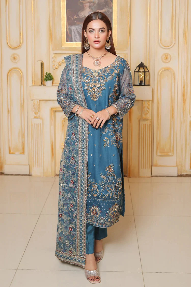 Picture of Fabiha's - Luxury Wedding Pret Collection - Arzu FBA-07 - Available at Raja Sahib