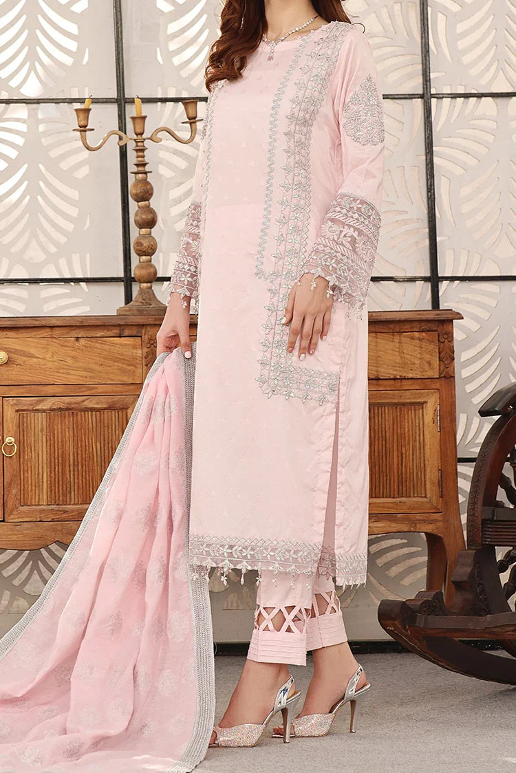 Picture of Tasneem Shamim - Zumra Luxury Festive - Seljan | Jacquard | 3-Piece MTO - Available at Raja Sahib