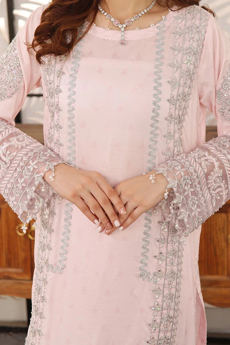 Picture of Tasneem Shamim - Zumra Luxury Festive - Seljan | Jacquard | 3-Piece MTO - Available at Raja Sahib