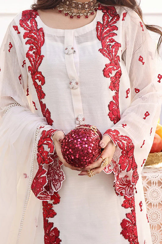 Picture of Tasneem Shamim - Zumra Luxury Festive - Pinar - Diamond Cotton - 3-Piece MTO - Available at Raja Sahib
