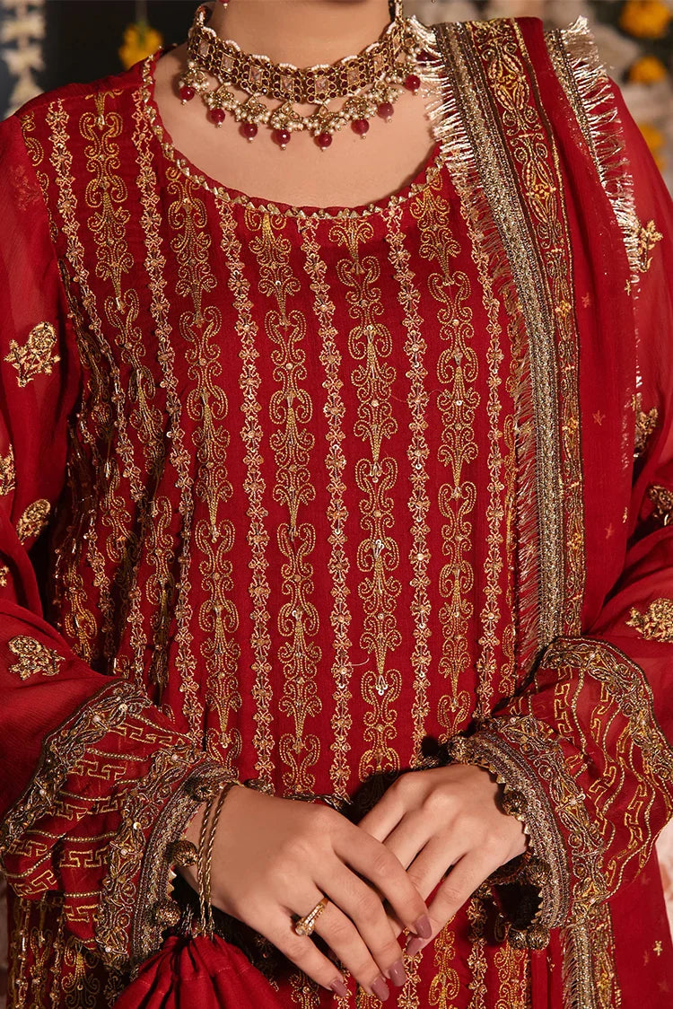 Picture of Tasneem Shamim - Zumra Luxury Festive - Dilara - Chiffon - 3-Piece MTO - Available at Raja Sahib