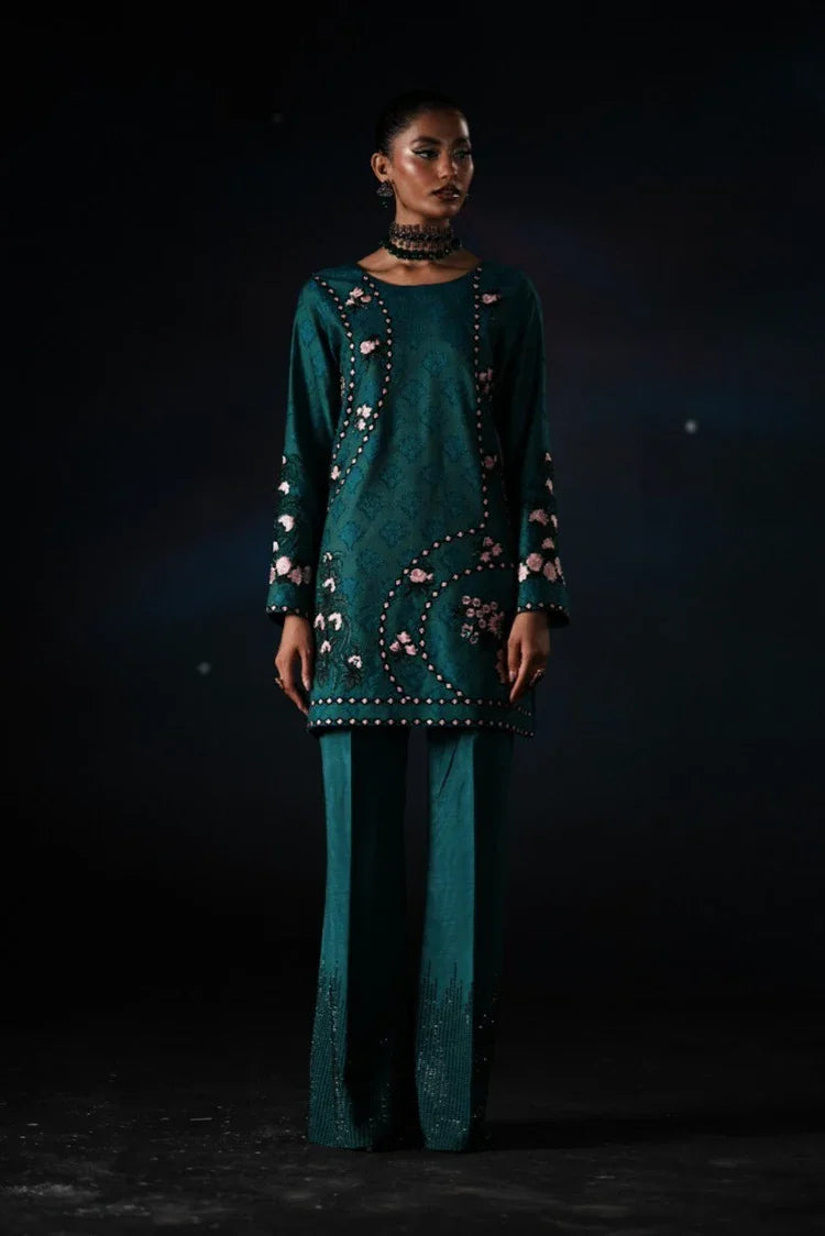 Picture of Fozia Khalid - Stardust RTW Collection - Terra - Available at Raja Sahib