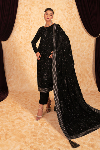 Picture of Velvet Deck Shawls - Jewel - Available at Raja Sahib