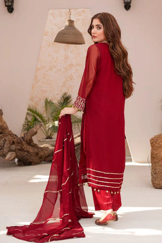 Picture of Damask - 3 PC Formal Pret Collection - Morni - Available at Raja Sahib