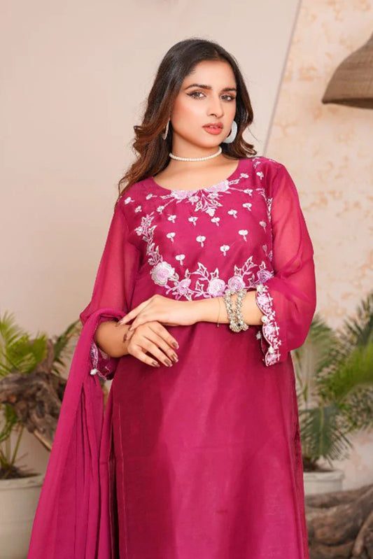 Picture of Damask - 3 PC Formal Pret Collection - Rangeen - Available at Raja Sahib