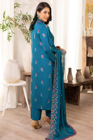 Picture of Kleren - Flora Embroidered Viscose Collection - F-23 - Available at Raja Sahib