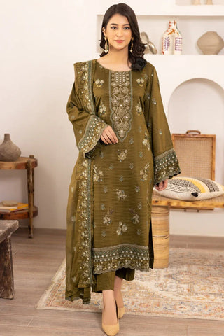 Picture of Kleren - Flora Embroidered Viscose Collection - F-27 - Available at Raja Sahib