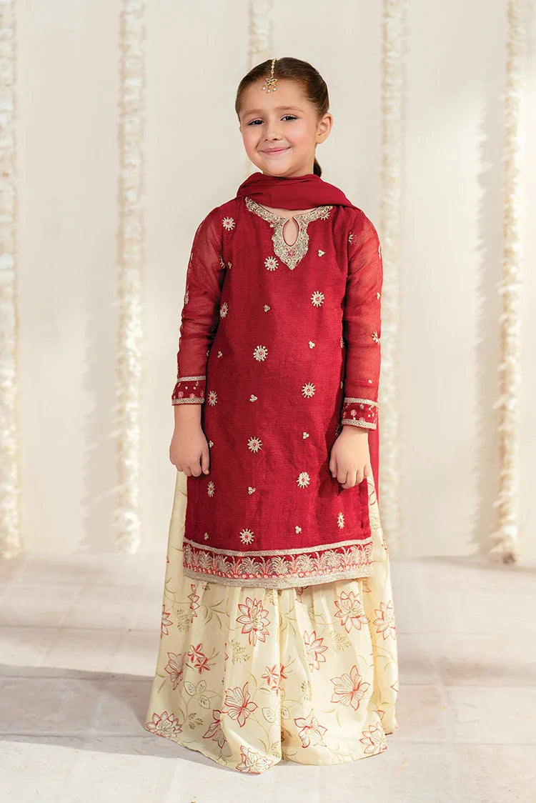 Picture of Garnet - The Little Boutique - 3 PC Stitched - Muskaan - Available at Raja Sahib