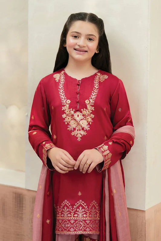 Picture of Garnet - The Little Boutique - 3 PC Stitched - Isla - Available at Raja Sahib