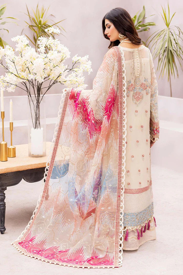 Picture of Adan's Libas - Gul-e-Ishtiaq Luxury Embroidered Chiffon - Chameli - Available at Raja Sahib