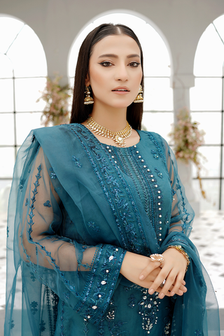 Picture of Layout - Elegance Unstitched Embroidered Collection - Haya - Available at Raja Sahib