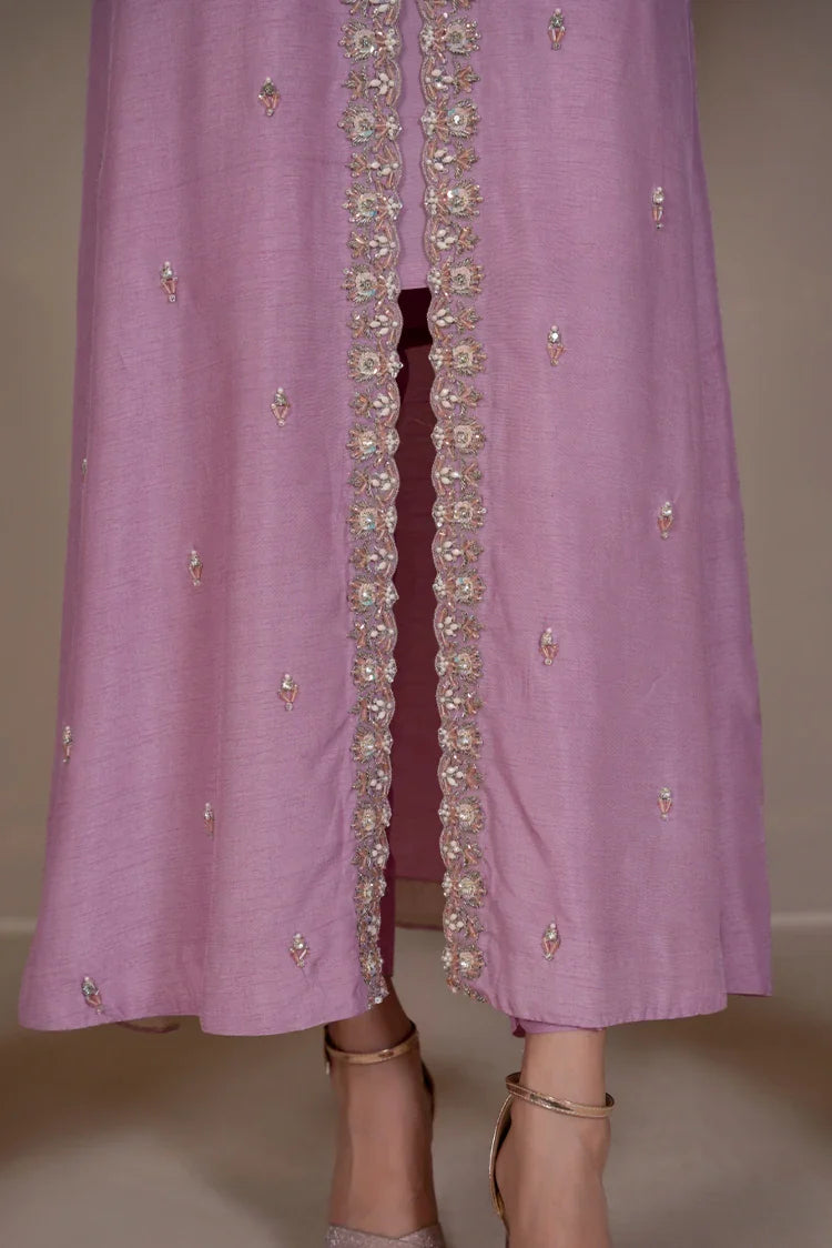 Picture of Hadia Batool - Mushq Pret Collection - Rose - Available at Raja Sahib