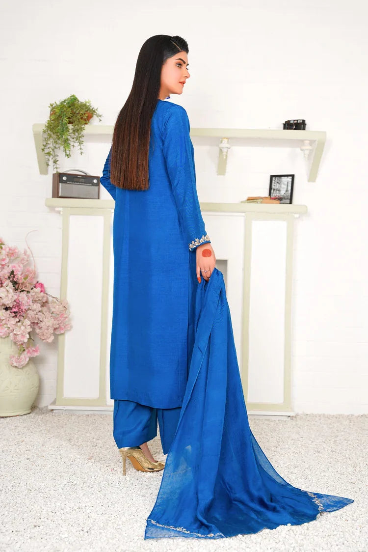 Picture of Hadia Batool - Celeste Pret Collection - Janet Blue - Available at Raja Sahib