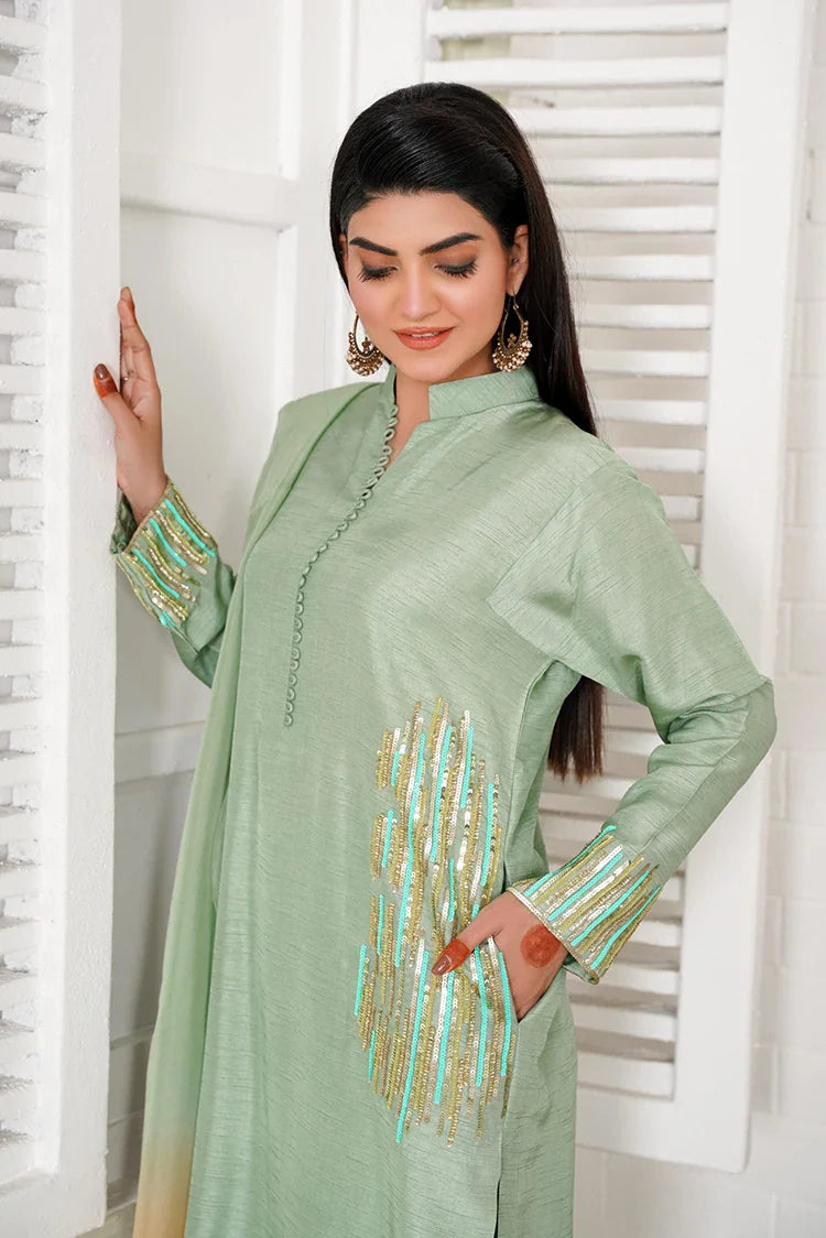 Picture of Hadia Batool - Celeste Pret Collection - Serene - Available at Raja Sahib