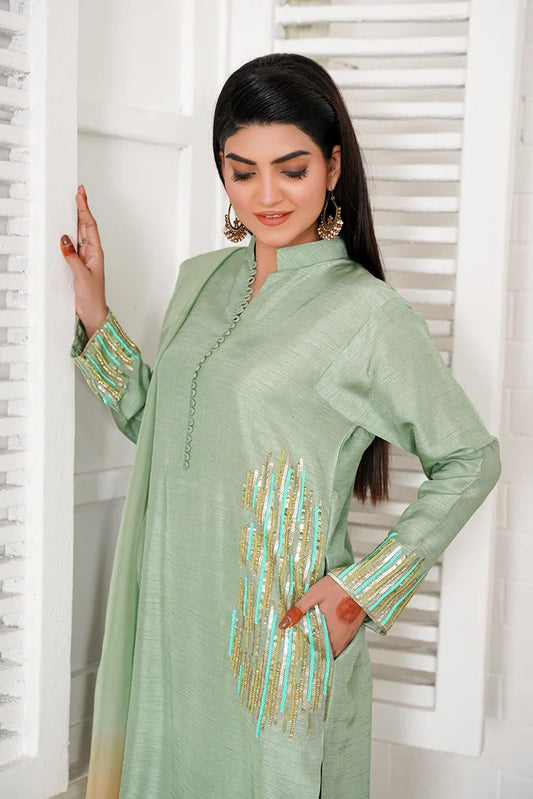 Picture of Hadia Batool - Celeste Pret Collection - Serene - Available at Raja Sahib