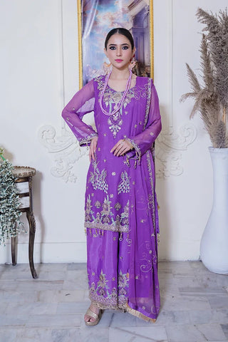 Picture of Maherposh - Maher e Naseeb Embroidered Chiffon Collection - HM-1018 - Noori - Available at Raja Sahib