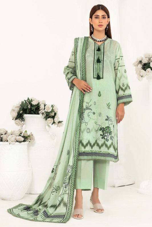 Picture of Humdum - H Prints Unstitched Lawn - D05 - Available at Raja Sahib