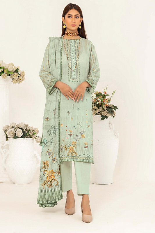 Picture of Humdum - H Prints Unstitched Lawn - D08 - Available at Raja Sahib