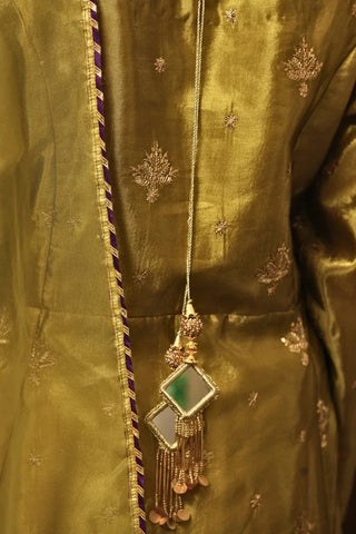 Picture of Emeralds - Embroidered Silk Festive Pret - Hara - Available at Raja Sahib