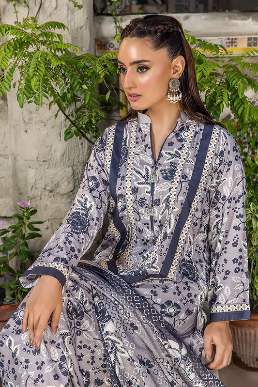 Picture of Safwa - Inspira 3 PC Unstitched Collection Vol 1 - INR08 - Available at Raja Sahib