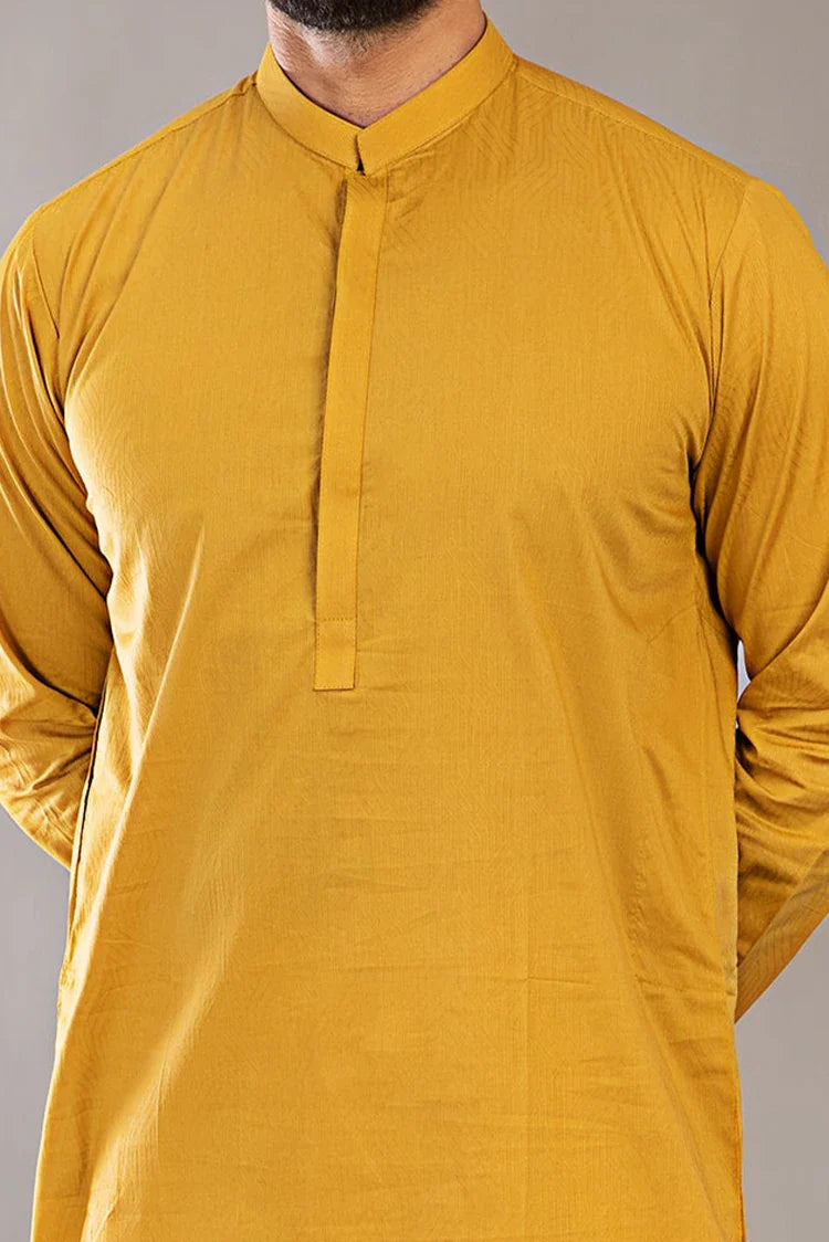 Picture of Istor - 1 Pc Stitched - Yellow Kurta - IST-133 - Available at Raja Sahib