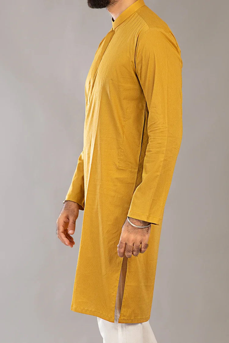 Picture of Istor - 1 Pc Stitched - Yellow Kurta - IST-133 - Available at Raja Sahib