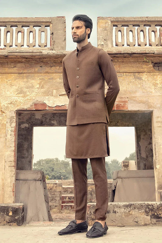 Picture of Istor - 2 Pc Stitched - Markhor Camel - IST-51 - Available at Raja Sahib