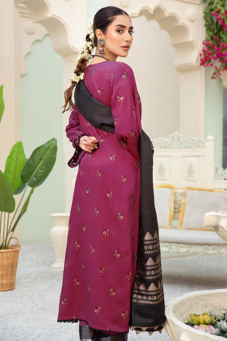 Picture of Kleren - Imroz Embroidered Viscose Collection - I-12 - Available at Raja Sahib