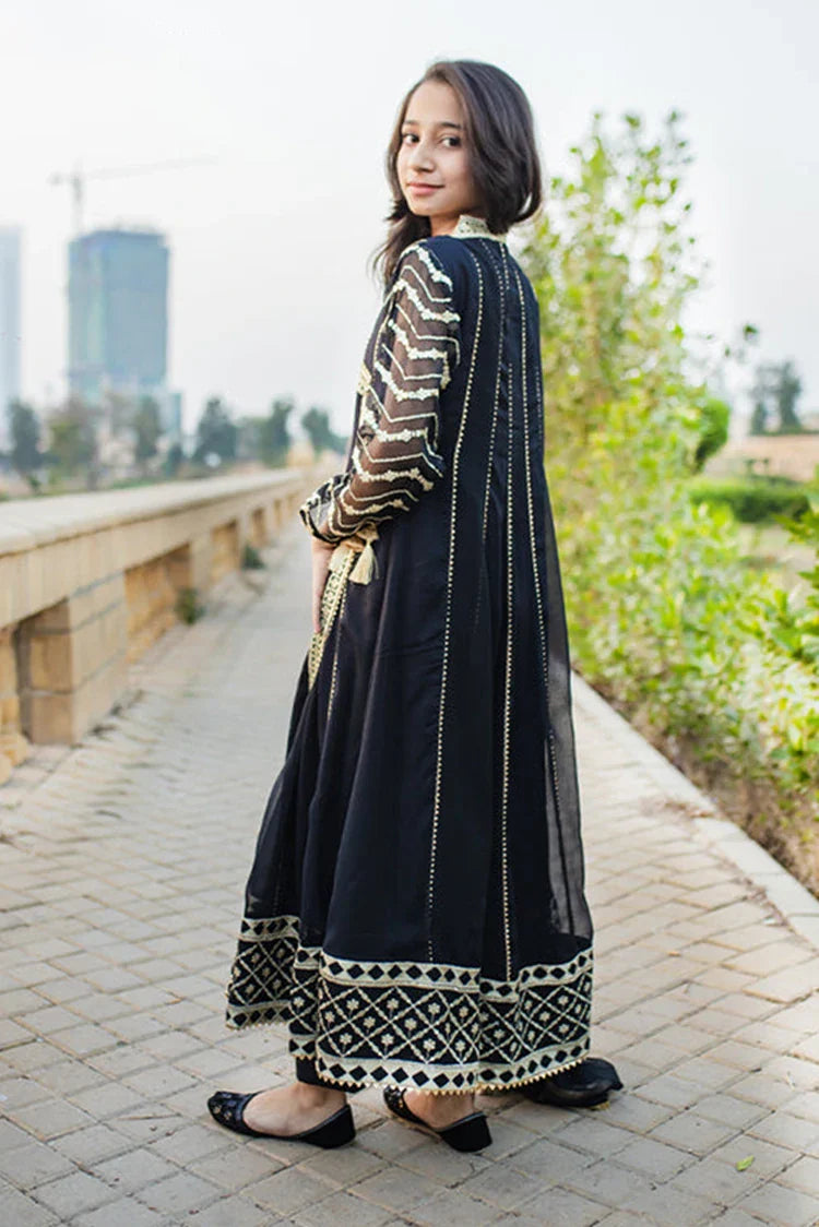 Picture of Abaan Zohan - Jannat Kids Collection - Black - Available at Raja Sahib