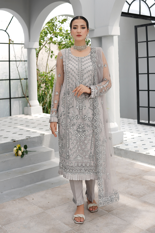 Picture of Layout - Elegance Unstitched Embroidered Collection - Julia - Available at Raja Sahib