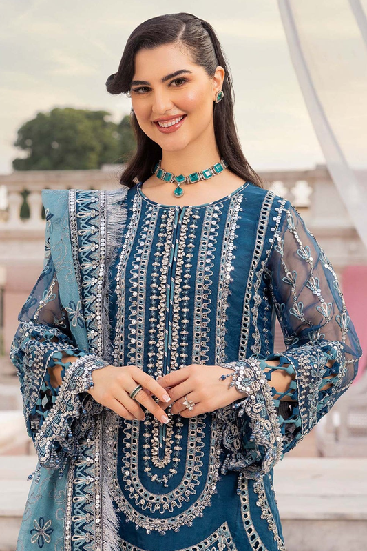 Picture of Adan's Libas - Jab We Met Festive Unstitched Collection - Celestial Bloom - Available at Raja Sahib