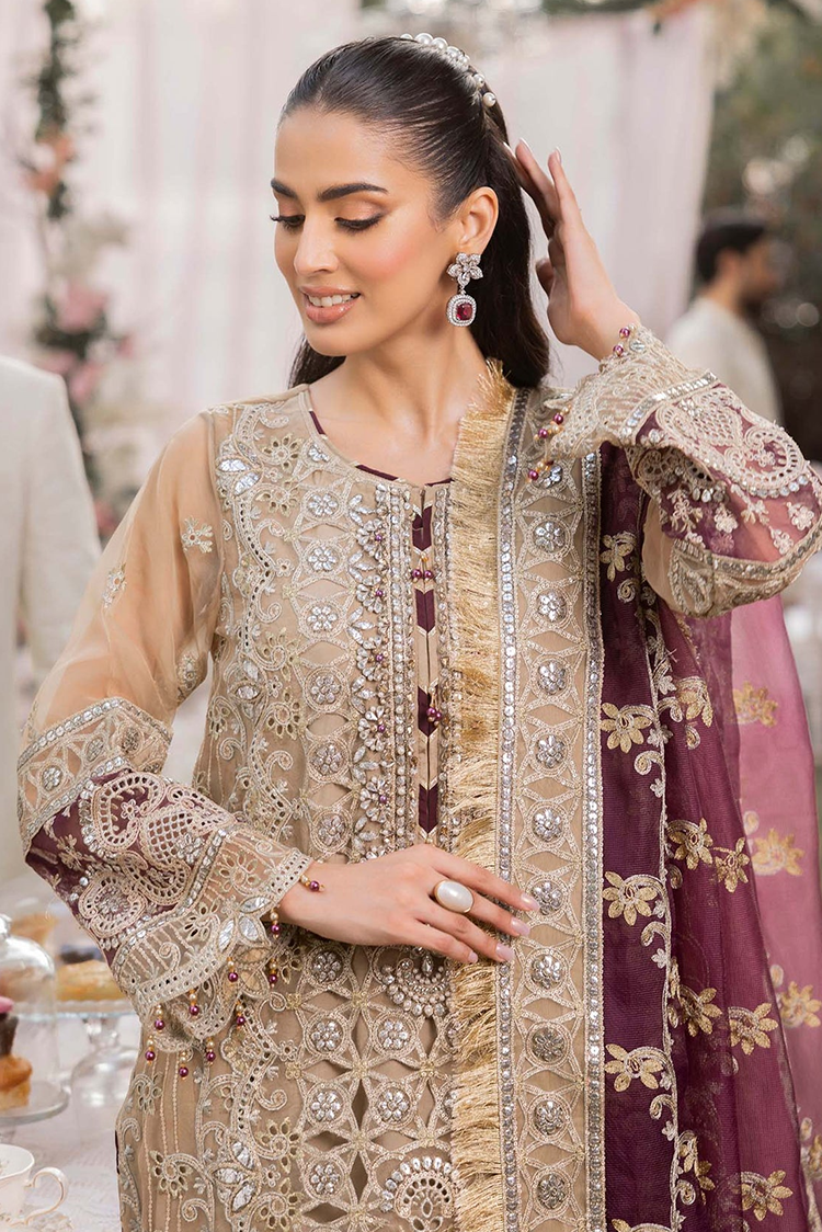 Picture of Adan's Libas - Jab We Met Festive Unstitched Collection - Harmonic Frape - Available at Raja Sahib