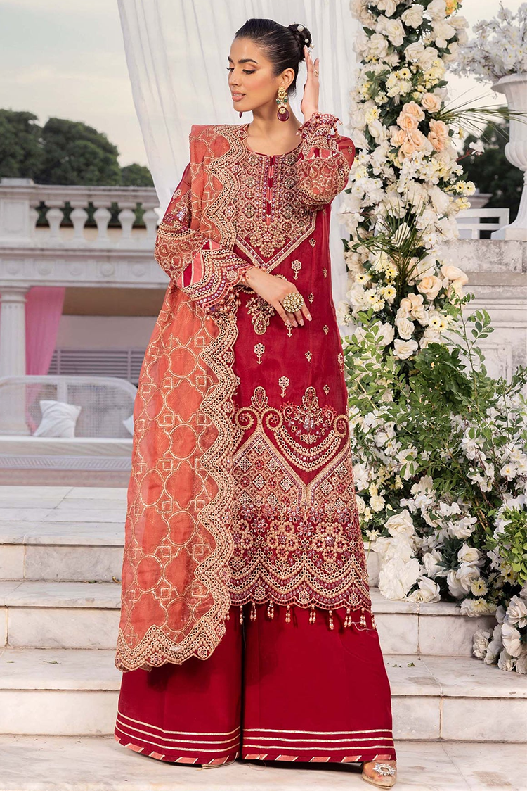 Picture of Adan's Libas - Jab We Met Festive Unstitched Collection - Radiant Serenity - Available at Raja Sahib