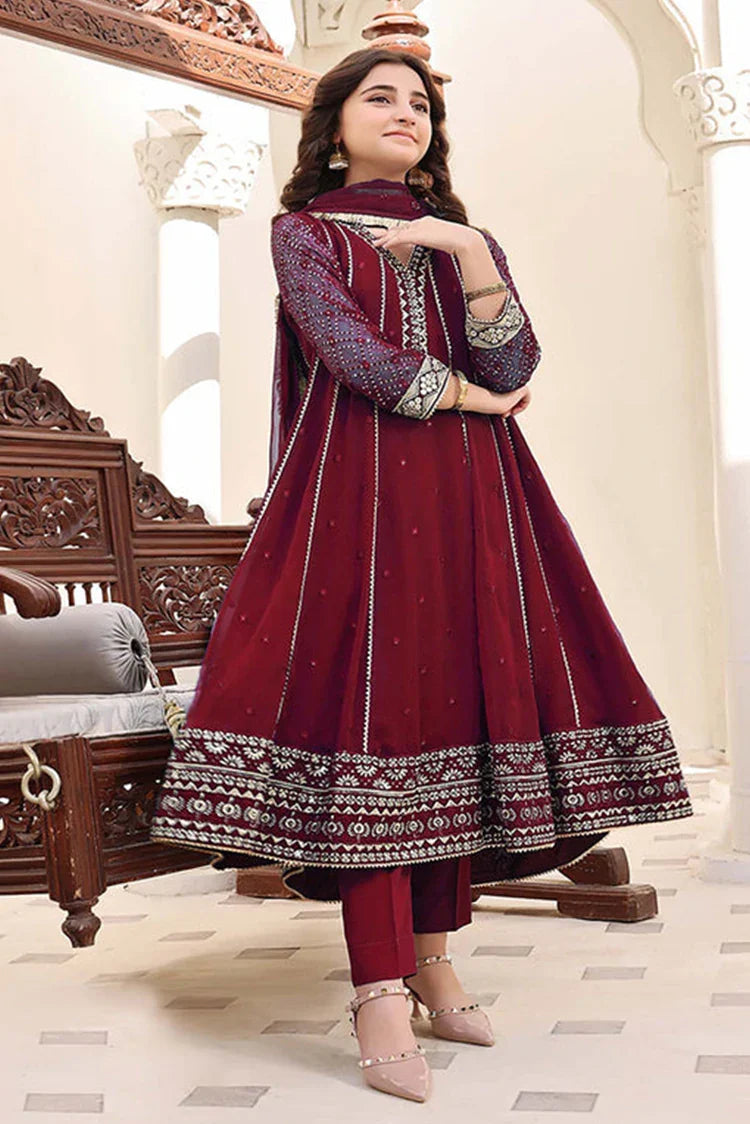 Picture of Abaan Zohan - Kashish Kids Collection - Maroon - Available at Raja Sahib