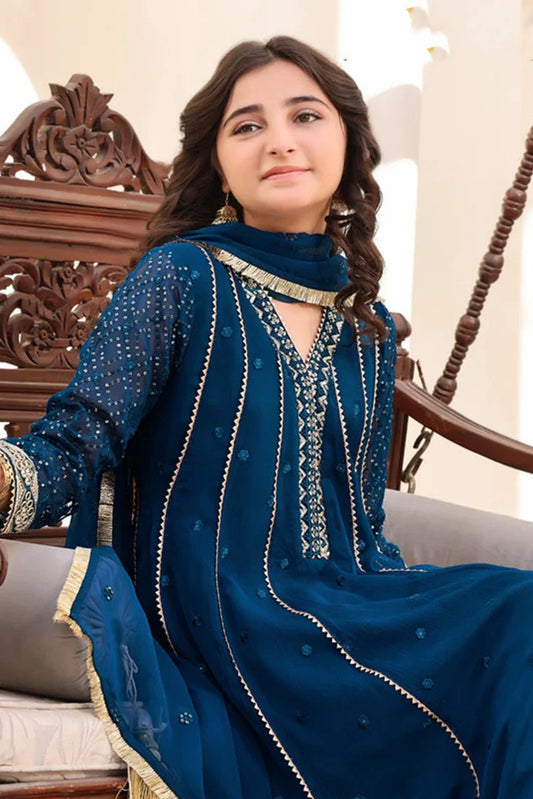 Picture of Abaan Zohan - Kashish Kids Collection - Peacock - Available at Raja Sahib