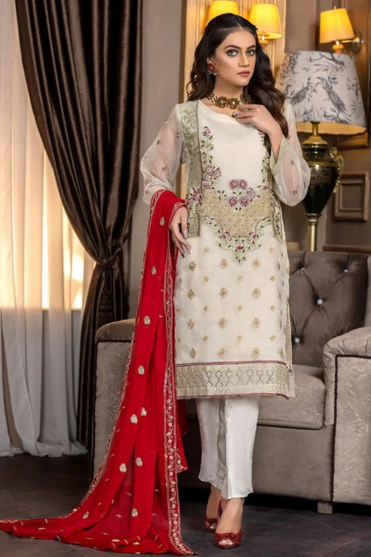 Picture of Ketifa - 3 PC Luxury Unstitched Collection - Blended Passion - Available at Raja Sahib