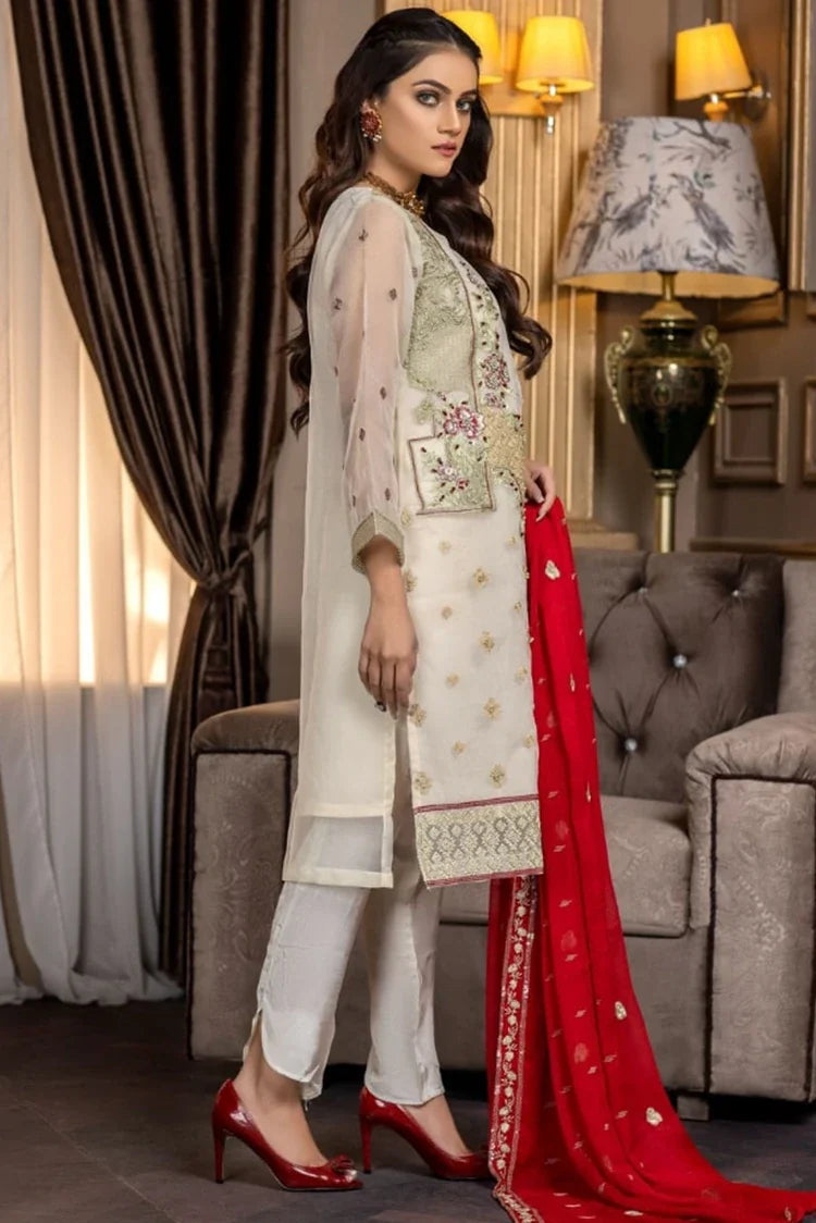 Picture of Ketifa - 3 PC Luxury Unstitched Collection - Blended Passion - Available at Raja Sahib