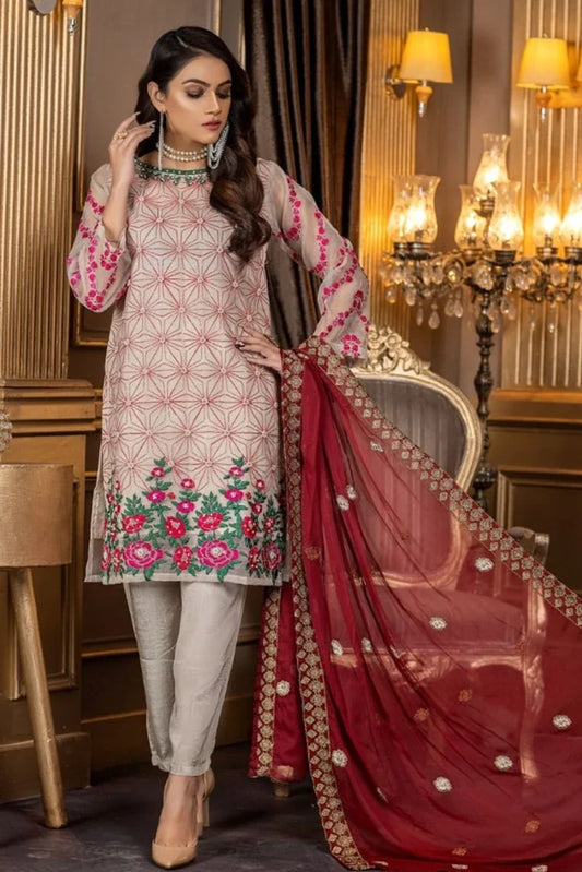 Picture of Ketifa - 3 PC Luxury Unstitched Collection - Splendid Pallete - Available at Raja Sahib