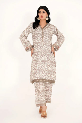 Picture of Threads & Weaves - 2 PC Printed Khaddar RTW Collection - KHP23105 - Available at Raja Sahib