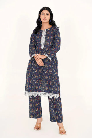 Picture of Threads & Weaves - 2 PC Printed Khaddar RTW Collection - KHP23106 - Available at Raja Sahib