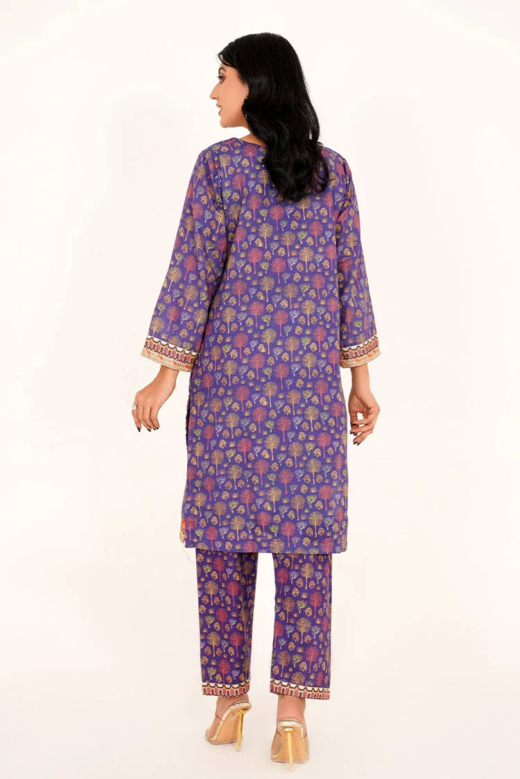 Picture of Threads & Weaves - 2 PC Printed Khaddar RTW Collection - KHP23107 - Available at Raja Sahib