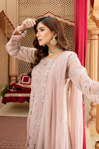 Picture of Manahils - Jal Pari RTW Collection - Kurti-B-006-Lilac - Available at Raja Sahib