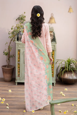 Picture of La Rosaa - Eid Edit Pret '24 - LE-24-08 Blush Pink - 3Pc - Available at Raja Sahib