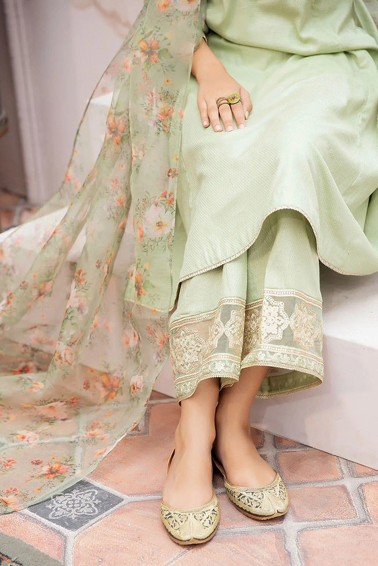 Picture of La Rosaa - Eid Edit Pret '24 - LE-24-10 Pistachio Green - 3Pc - Available at Raja Sahib