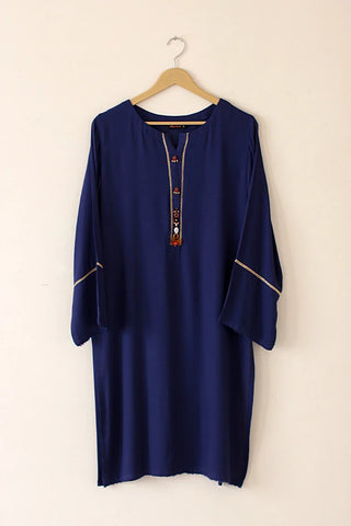 Picture of Kashish - 1 Piece - Shirt - Navy - LNKR - Available at Raja Sahib