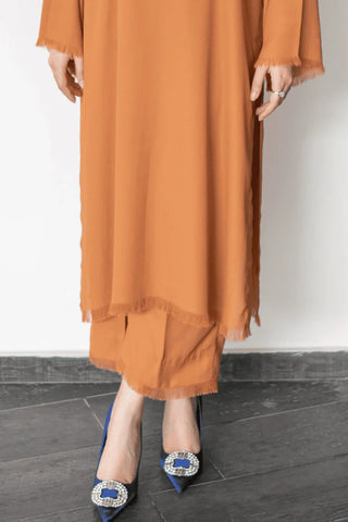 Picture of La Rosaa - Basics Pret Collection - 2 PC - Terracotta - Available at Raja Sahib