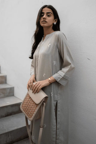 Picture of La Rosaa - Basics Pret Collection - 2 PC - Luna - Available at Raja Sahib