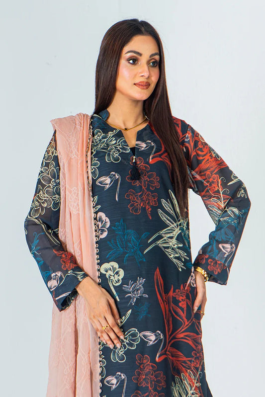 Picture of Mahnoor Ejaz - Noor Unstitch Printed Collection - ME-SPC-002 - Available at Raja Sahib